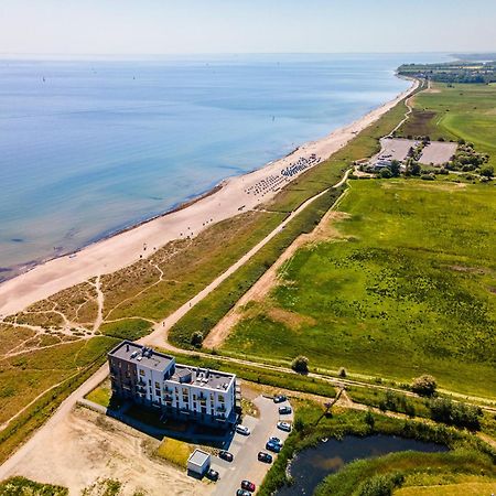Beachterracefour- Eg, Meerblick, Terrasse, Kamin, Sauna Olpenitz Exteriér fotografie