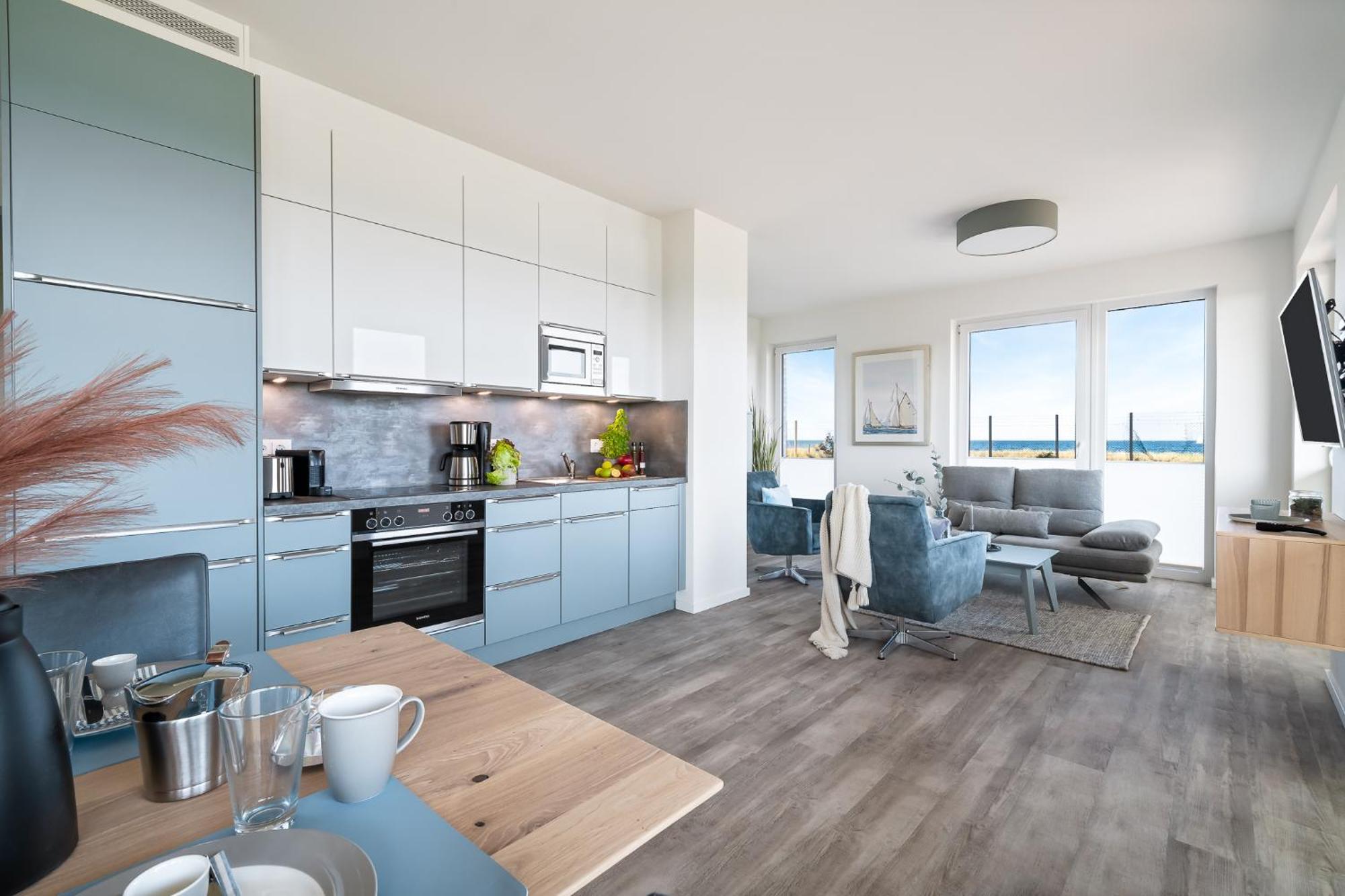 Beachterracefour- Eg, Meerblick, Terrasse, Kamin, Sauna Olpenitz Exteriér fotografie